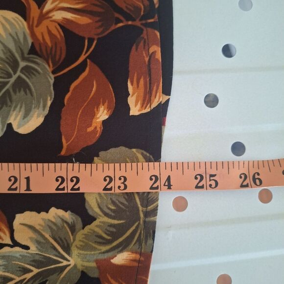 Vintage Sag Harbor Womens Floral Maxi Dress Set 90's Small Top Medium Skirt - Picture 10 of 11